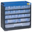 Allit modulo a cassetti extra robusto VarioPlus Pro 29/35, 17 cassetto(i), nero/blu/bianco traslucido