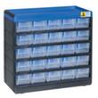 Allit modulo a cassetti extra robusto VarioPlus Pro 29/50, 25 cassetto(i), nero/blu/bianco traslucido