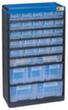 Allit modulo a cassetti extra robusto VarioPlus Pro 53/60, 30 cassetto(i), nero/blu/bianco traslucido