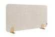 Legamaster Divisorio per tavoli fonoassorbenti ELEMENTS, altezza x larghezza 600 x 1200 mm, parete beige