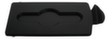 Rubbermaid Copertina Slim Jim® per Stazione di riciclo, nero