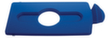 Rubbermaid Copertina Slim Jim® per Stazione di riciclo, blu