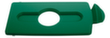 Rubbermaid Copertina Slim Jim® per Stazione di riciclo, verde