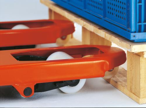 RAPIDLIFT Carrello elevatore per pallet, carico max. 2500 kg, poliuretano/poliuretano