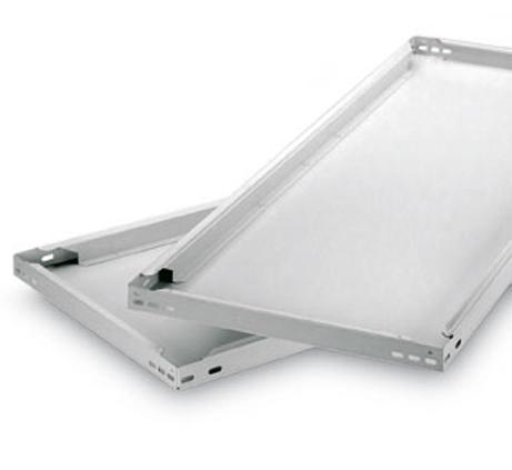 hofe Ripiano avvitabile, 5 ripiani, RAL7035 grigio luce