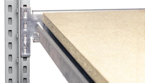 hofe Scaffale a grande campata con ripiani in legno