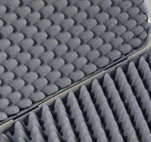 Gmöhling Schiuma piramidale G®-CASE per casse in alluminio, per contenitore 36 l