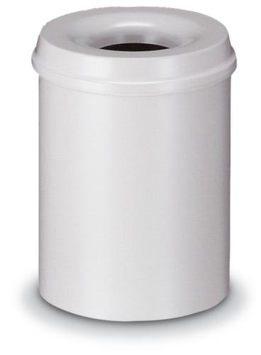 Cestino in acciaio autoestinguente