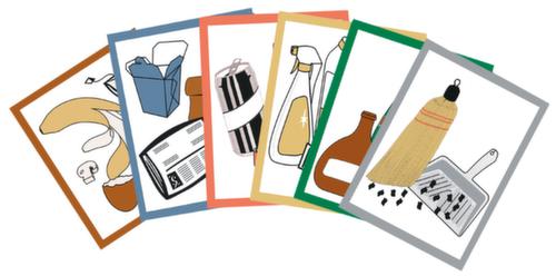 stumpf Set di adesivi per contenitore per materiali riciclabili