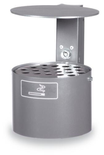 Posacenere per montaggio a parete o su palo