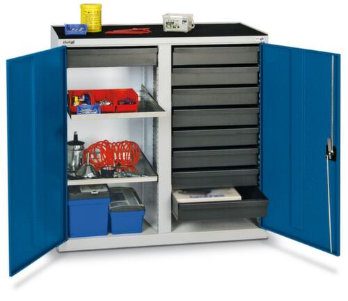 stumpf Armadio portautensili Serie 3000 con ripiani estraibili + cassetti