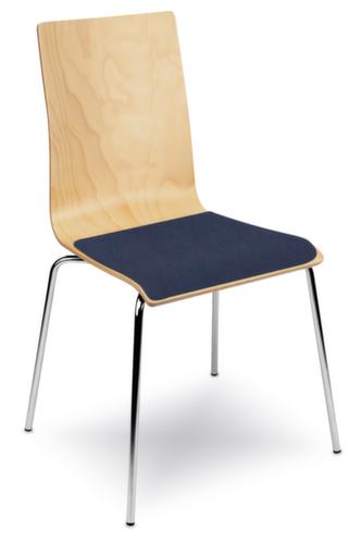 Nowy Styl Sedia a scocca in legno con struttura a 4 gambe