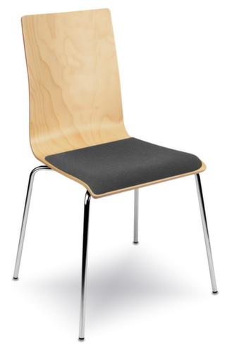 Nowy Styl Sedia a scocca in legno con struttura a 4 gambe