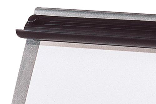 Franken lavagna portablocco mobile Pro Mobil con fermafogli,altezza 1630 - 1950 mm