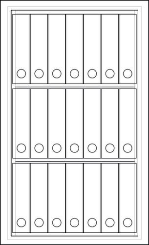 Format Tresorbau Armadio antincendio livello di sicurezza VdS 1/S 60 P