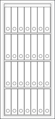 Format Tresorbau Armadio antincendio livello di sicurezza VdS 1/S 60 P