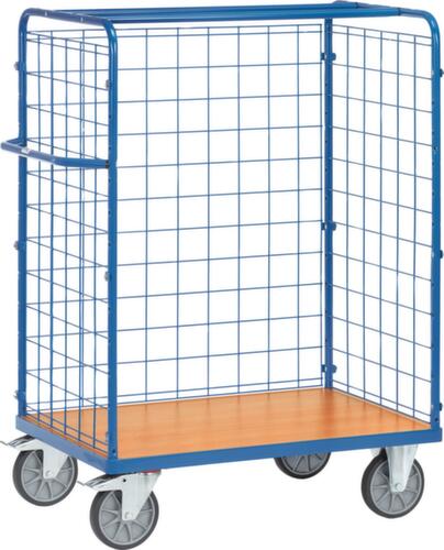 fetra Carrello portapacchi con pareti a rete