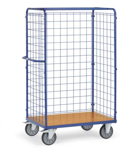 fetra Carrello portapacchi con pareti a rete