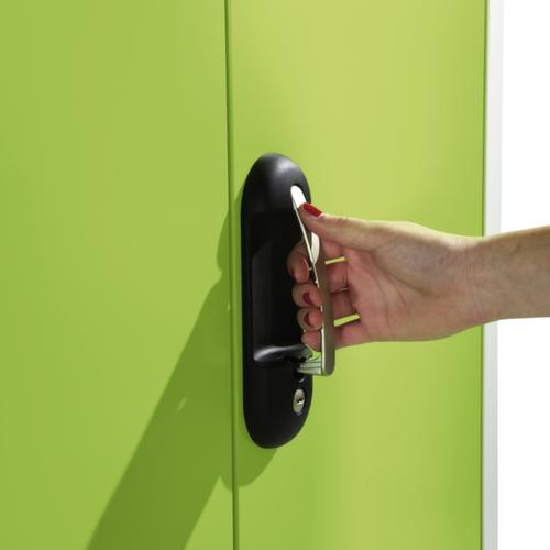 C+P Armadio di distribuzione ERGO, 21 scomparti, RAL7035 grigio luce/RAL7035 grigio luce