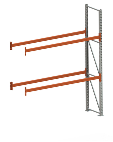 META Portapallet MULTIPAL per 6 pallet, 2785 mm di larghezza, 3 piani di stoccaggio