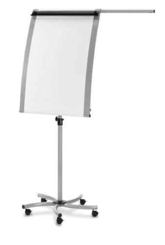 Franken lavagna portablocco mobile Pro Mobil con fermafogli,altezza 1630 - 1950 mm
