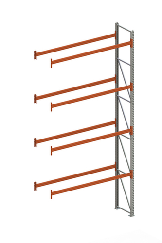 META Portapallet MULTIPAL per 10 pallet, 2800 mm di larghezza, 5 piani di stoccaggio