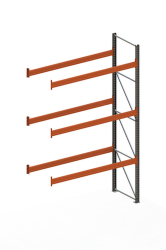 META Portapallet MULTIPAL per 12 pallet, 2785 mm di larghezza, 4 piani di stoccaggio