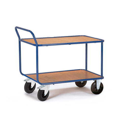 Rollcart Carrello da tavolo con 2 ripiani