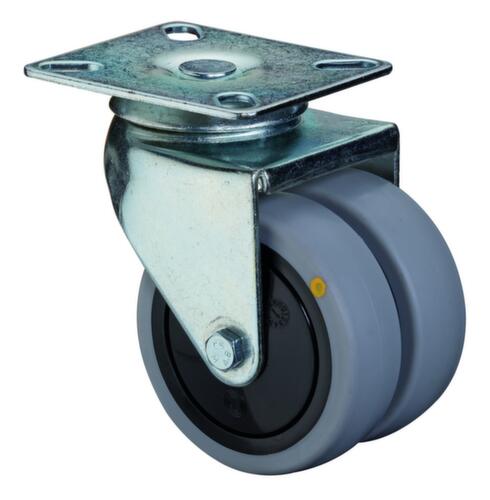 BS-ROLLEN Ruota antistatica in gomma piena