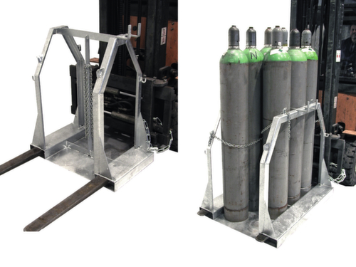 Pallet per bombole di gas