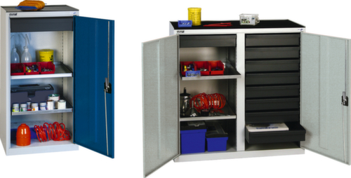 stumpf Armadio portautensili Serie 3000 con ripiani estraibili + cassetti