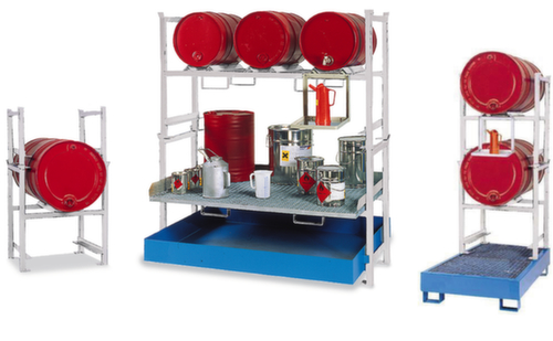 Scaffale di riempimento e scaffale di impilamento vari moduli