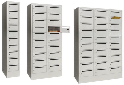 PAVOY Armadio per la distribuzione della posta Basis grigio chiaro