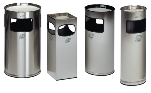 Posacenere combinati in acciaio inox
