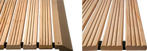 Miltex Grigliato in legno per passerelle Yoga Holzrost