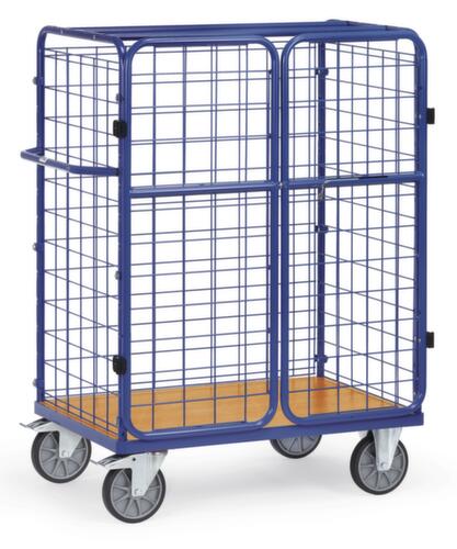 fetra Carrello portapacchi con pareti a rete