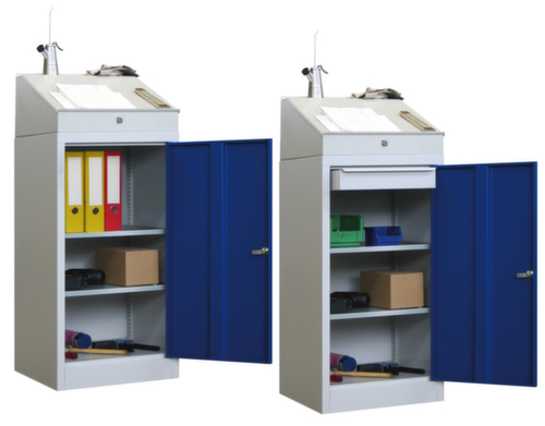 PAVOY Armadietto da scrivania con 2 ripiani