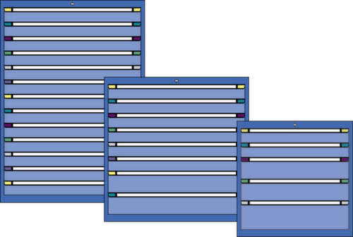 Thurmetall Cassettiera con profondità 695 mm