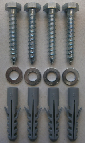 Set di viti per panca in plastica