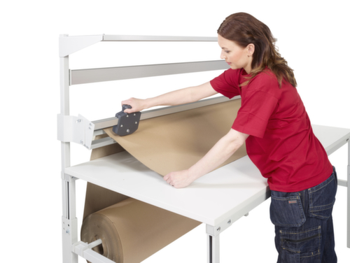 Treston Supporto per dispositivo di taglio per tavolo di confezionamento, altezza 80 mm