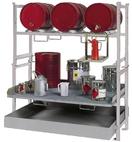 Scaffale di riempimento e scaffale di impilamento vari moduli