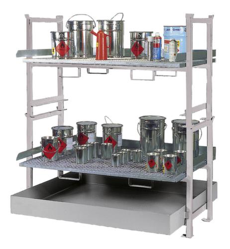 Scaffale di riempimento e scaffale di impilamento vari moduli