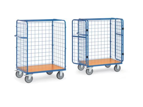 fetra Carrello portapacchi con pareti a rete