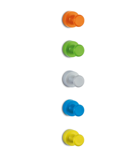 MAUL Magnete a cono, colori assortiti, altezza x Ø 16 x 12 mm