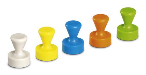 MAUL Magnete a cono, colori assortiti, altezza x Ø 16 x 12 mm