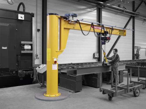 Vetter Gru a ralla su pilastro ASSISTENT con altezza ridotta