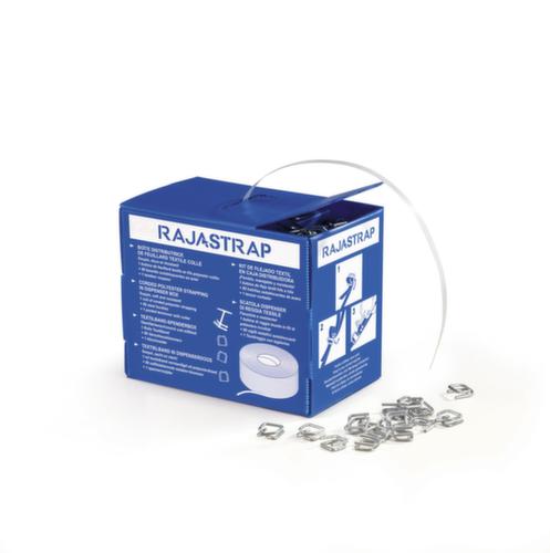 Set di reggiatura tessile con nastro di reggiatura