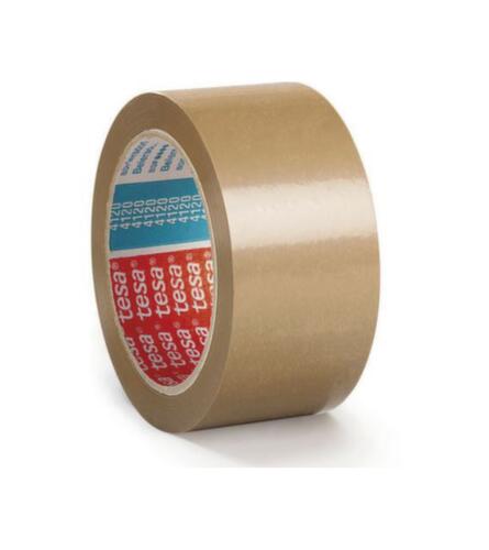 tesa Nastro da imballaggio in PVC 4120 per confezioni di medio peso, lunghezza x larghezza 66 m x 50 mm