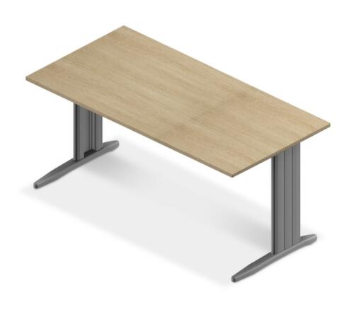 Quadrifoglio Scrivania Practika con struttura a C