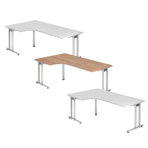 Scrivania angolare Terra Nova con struttura a C